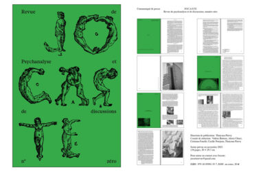 , Communiqué de presse JOCASTE (Revue de psychanalyse et de discussions, numéro zéro), Valérie Batteux