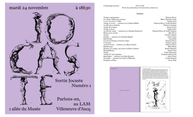 , La revue de psychanalyse et de débats JOCASTE lance son premier numéro au LaM, Valérie Batteux